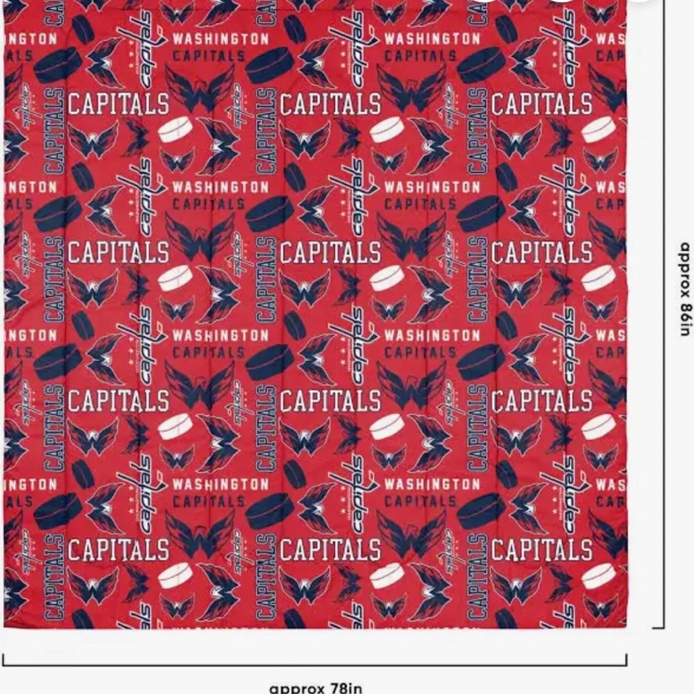 Washington Capitals - Official NHL Bedding Set Twin